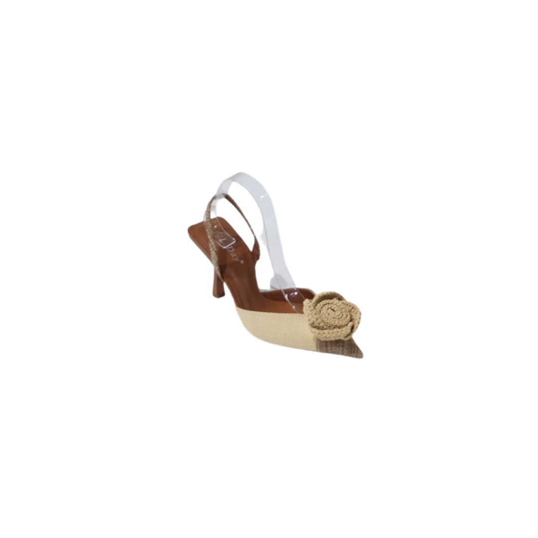 Blossom Chic Slingback Heels