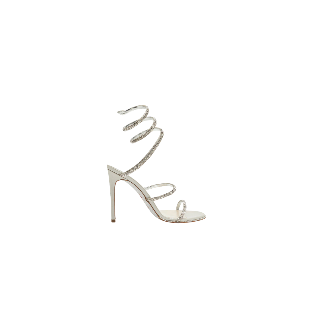 Glam Lace-Up Heels
