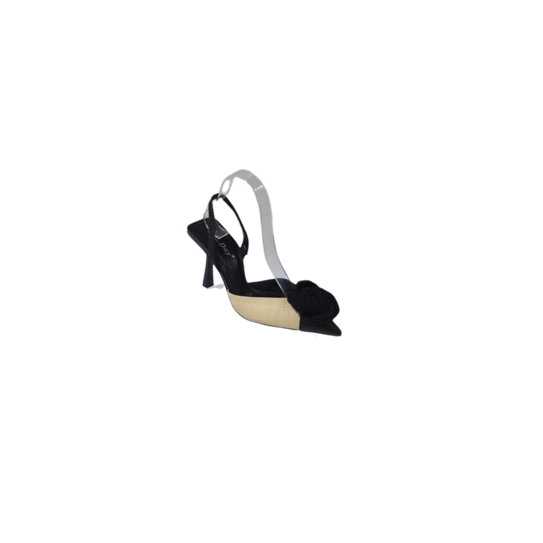 Blossom Chic Slingback Heels