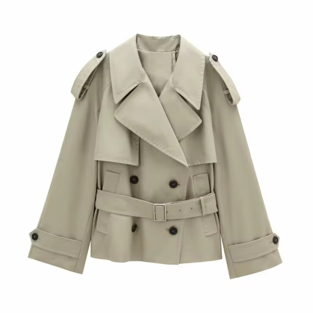 Kurzer Trenchcoat