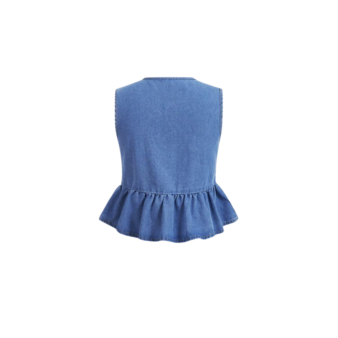 Denim Jeans Top