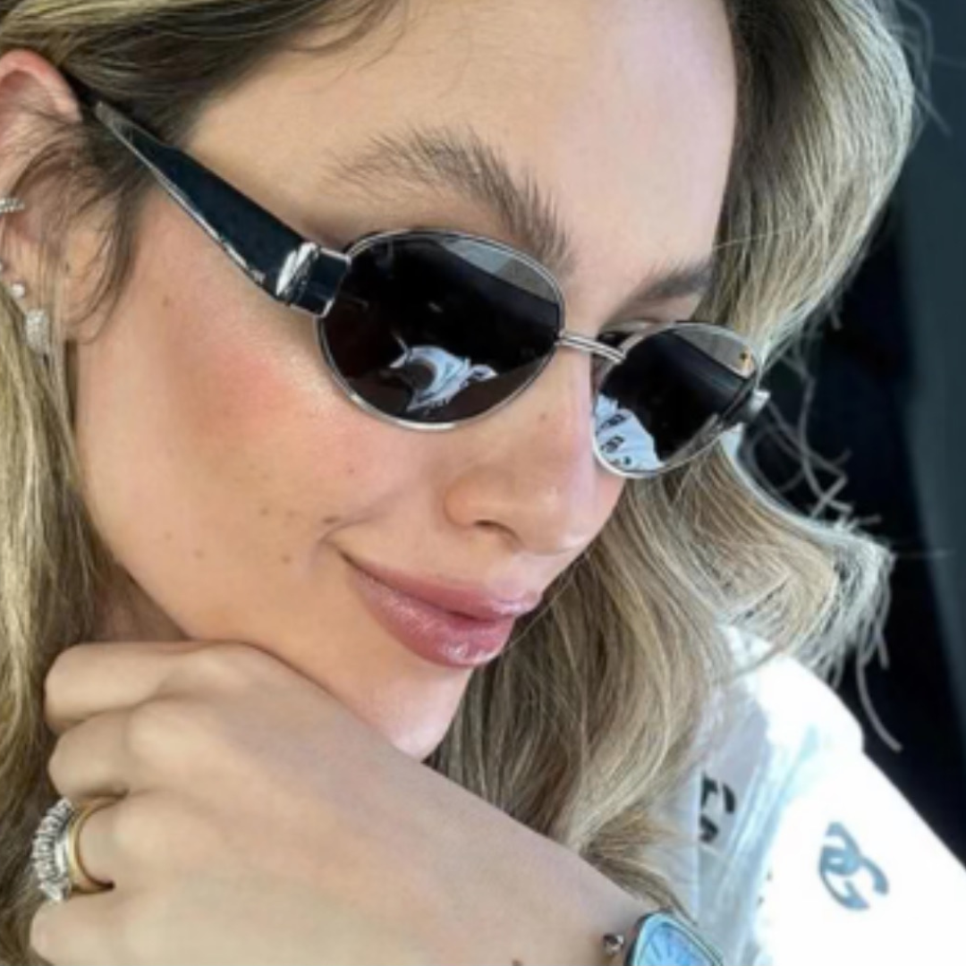 Fashion Oval Sonnenbrille