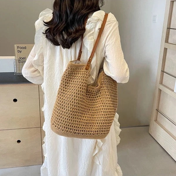 Sole Straw Bag