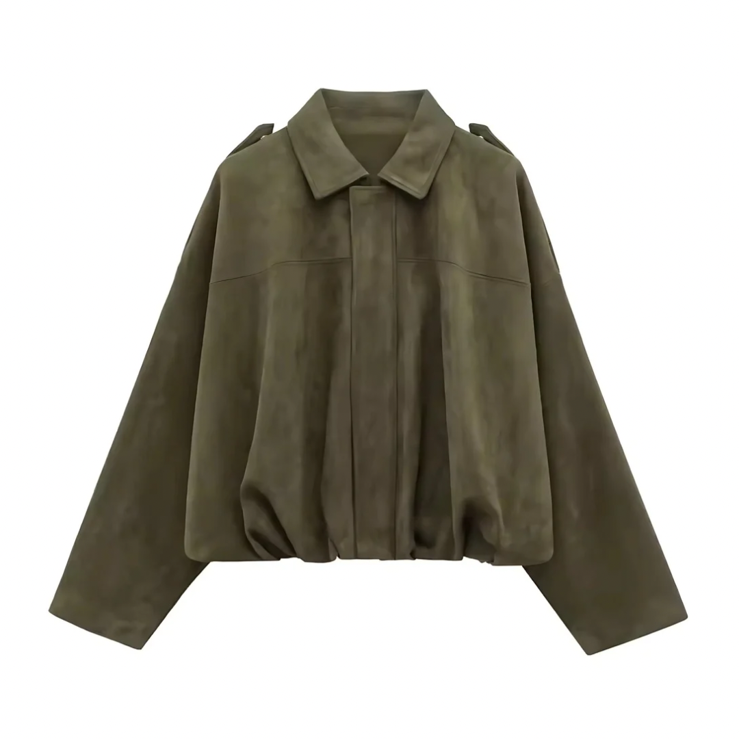 Suede Fall Jacket