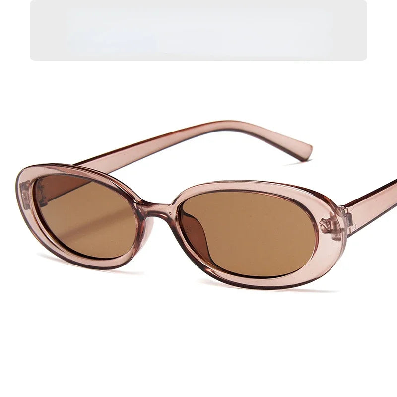 Ovale Sonnenbrille