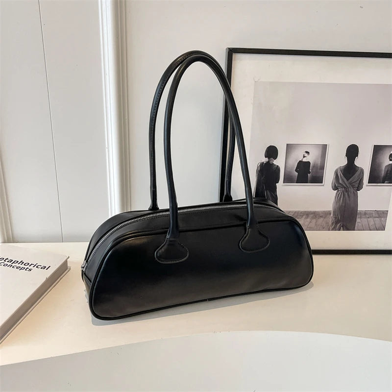 Luxuriöse Damen Handtasche auf Kunstleder