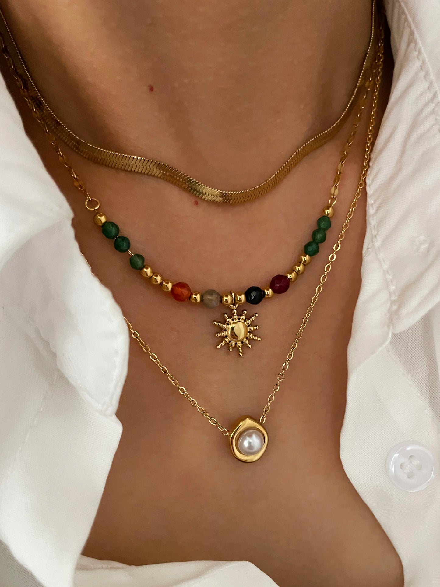 Boho Layerd Kette