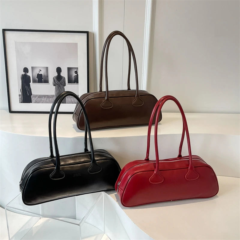 Luxuriöse Damen Handtasche auf Kunstleder
