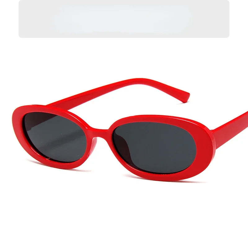 Ovale Sonnenbrille