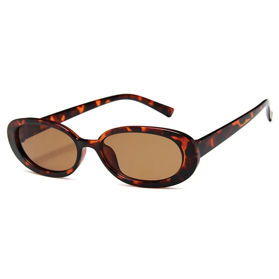 Ovale Sonnenbrille