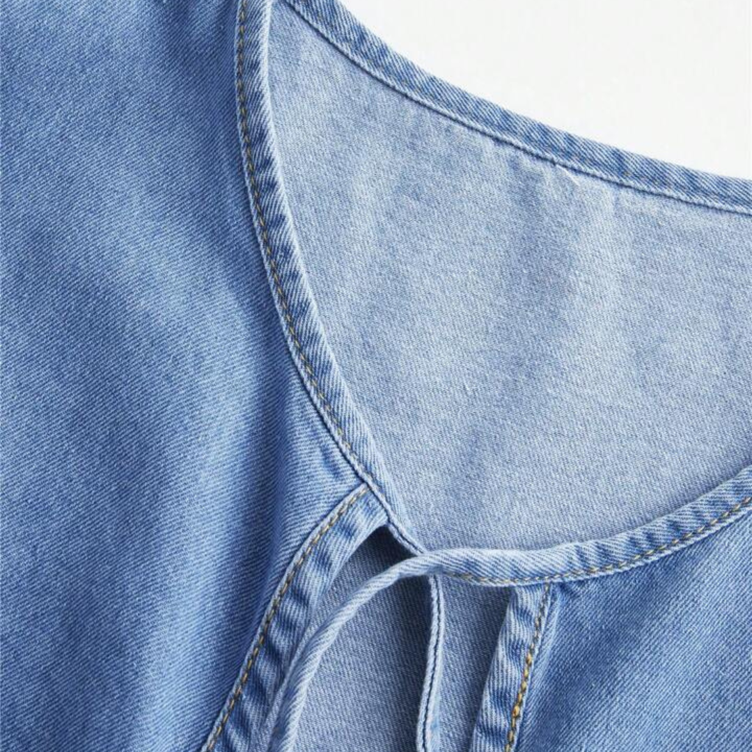 Denim Jeans Top