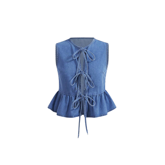 Denim Jeans Top