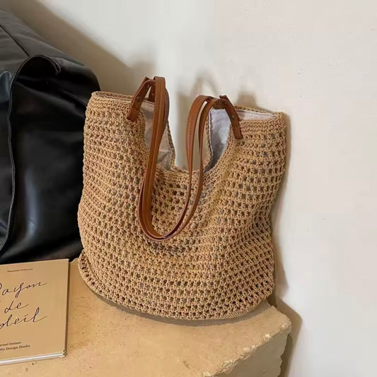 Sole Straw Bag