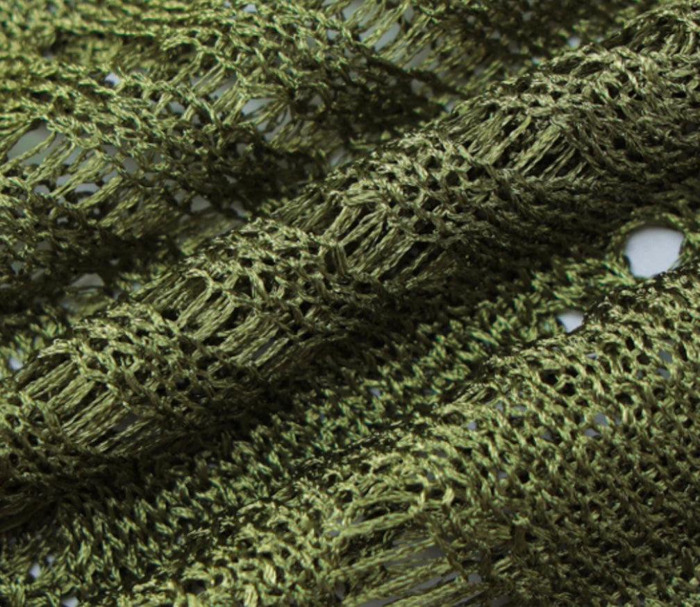Olive Allure Maxikleid