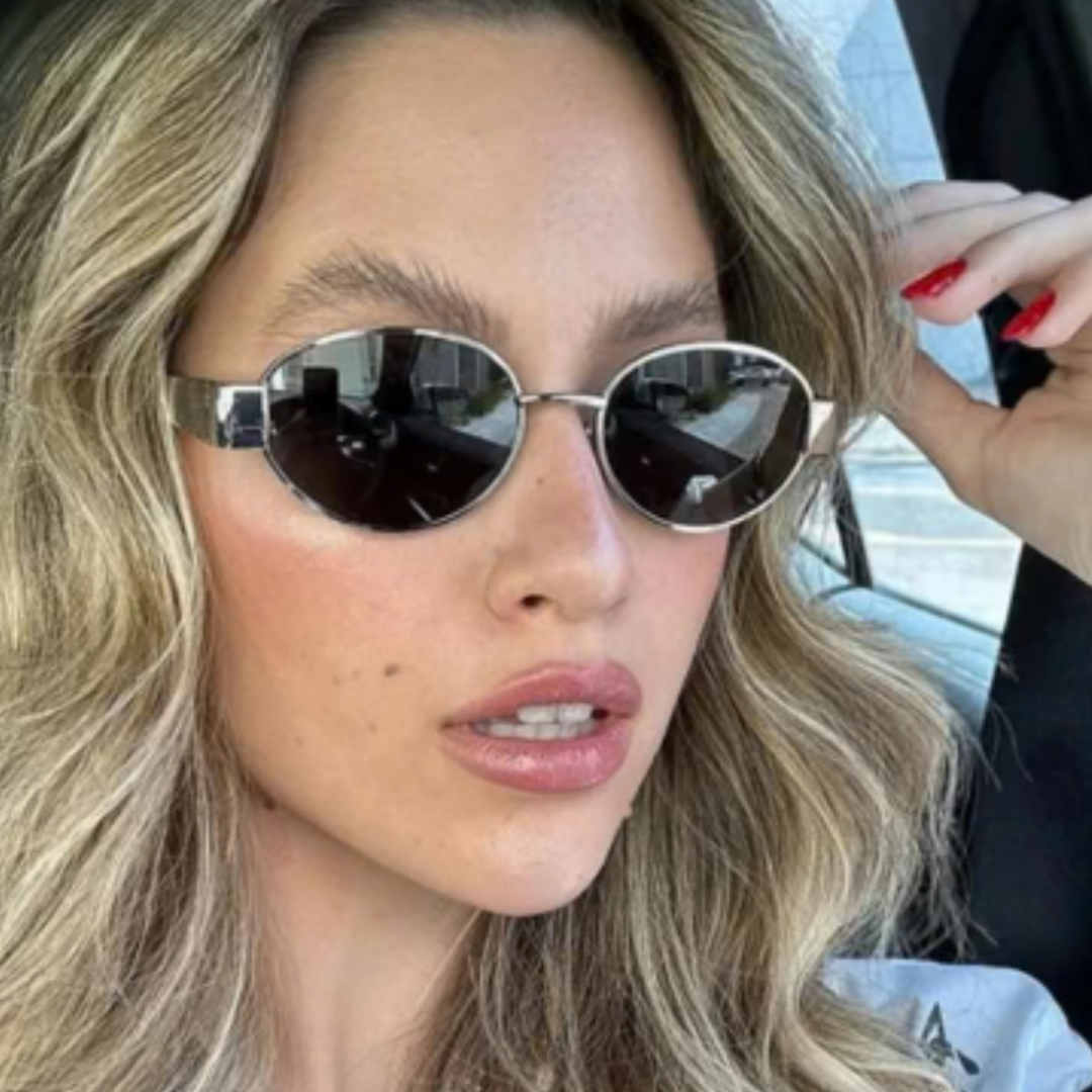 Fashion Oval Sonnenbrille
