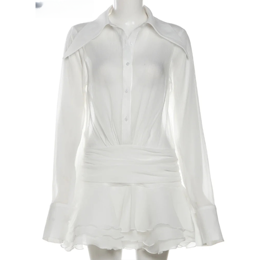 Blusen-Kleid