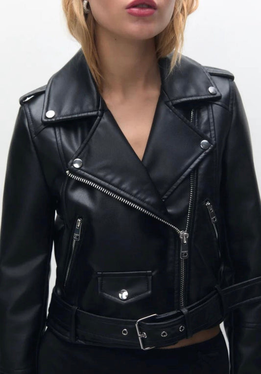 Lederjacke