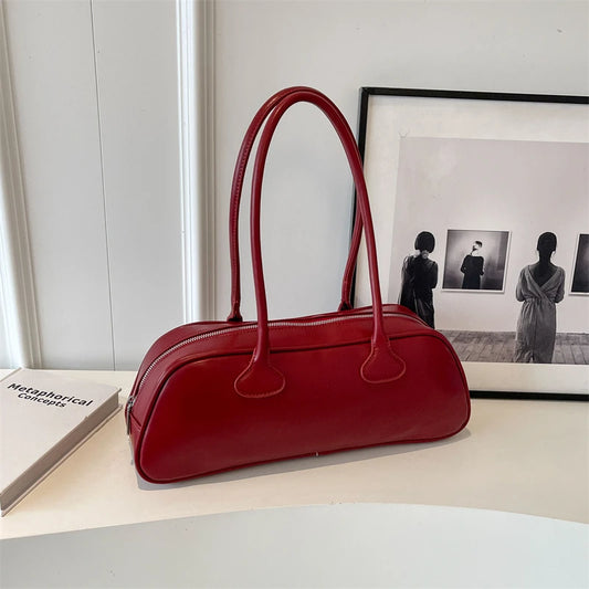 Luxuriöse Damen Handtasche auf Kunstleder