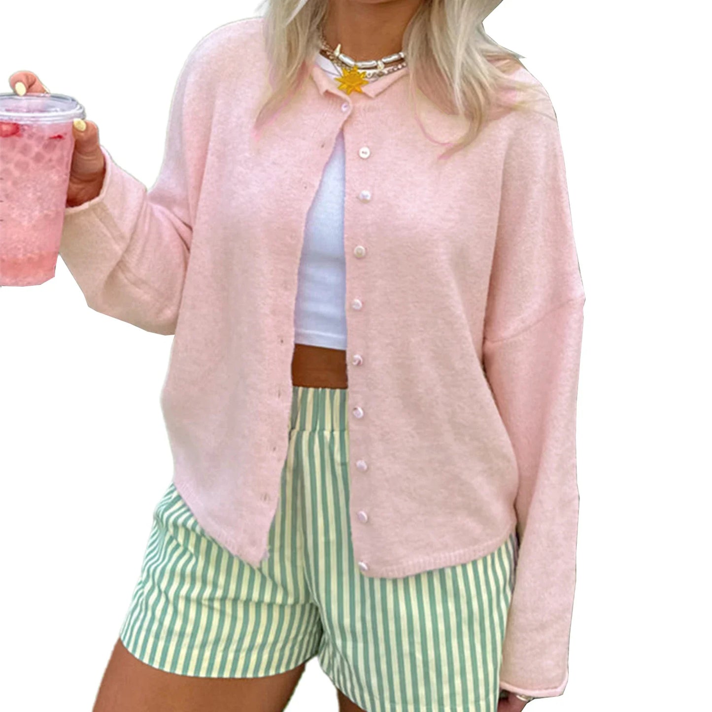 Damen Strick-Cardigan