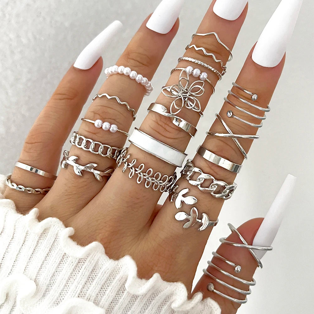 Boho Ring - Set
