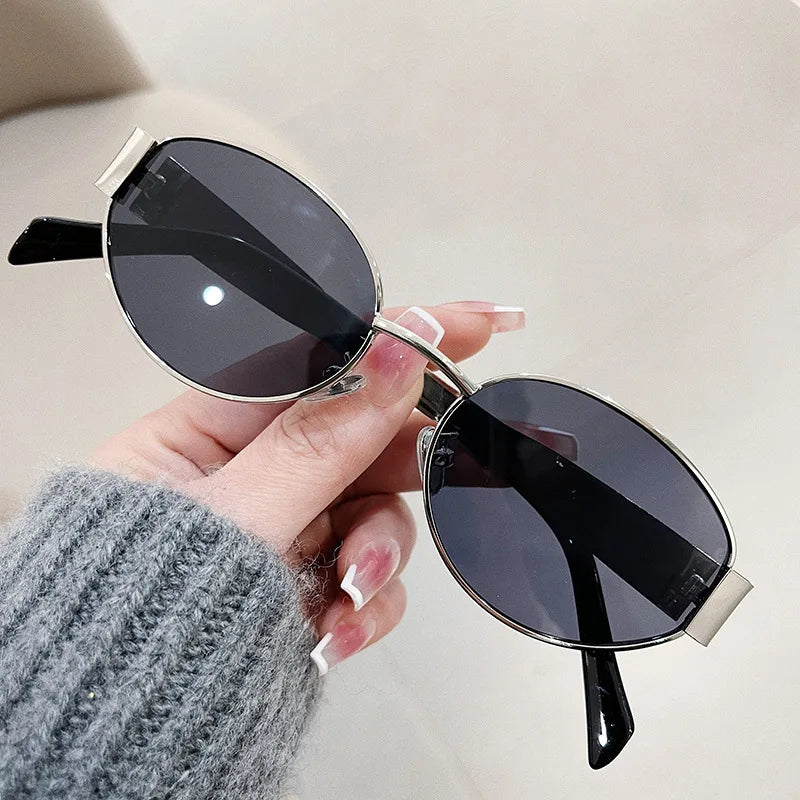Fashion Oval Sonnenbrille