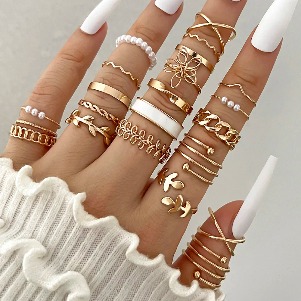 Boho Ring - Set