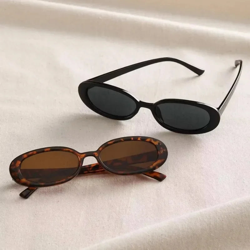 Ovale Sonnenbrille