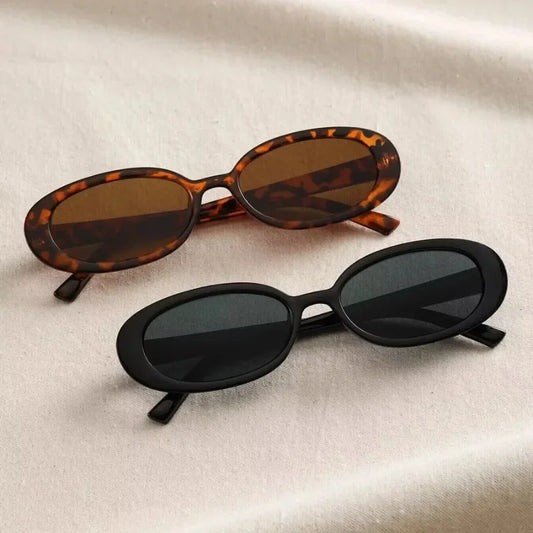 Ovale Sonnenbrille