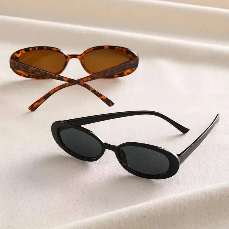 Ovale Sonnenbrille