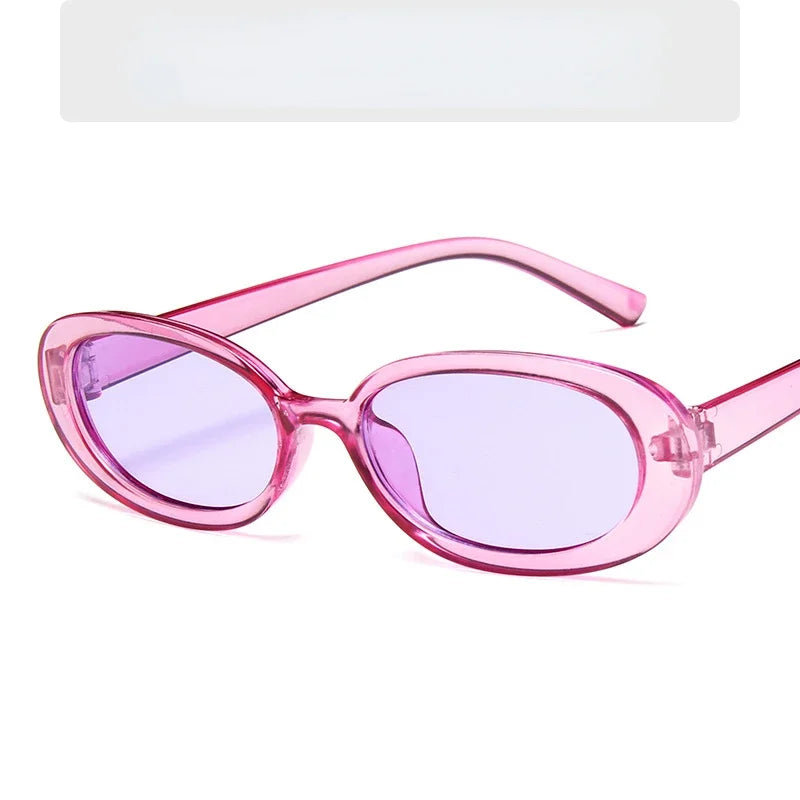 Ovale Sonnenbrille