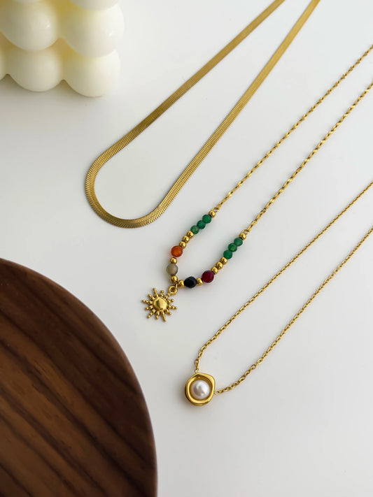 Boho Layerd Kette