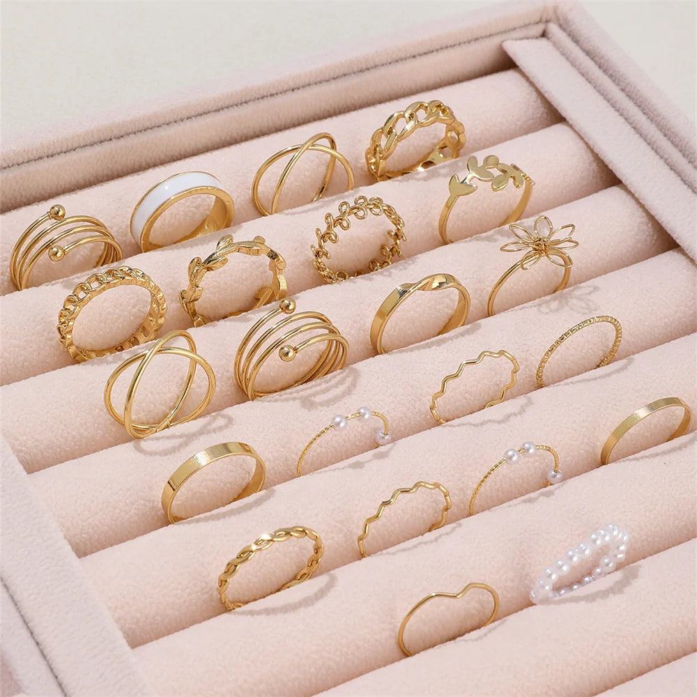 Boho Ring - Set