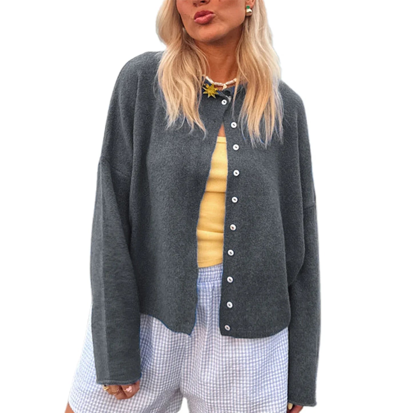 Damen Strick-Cardigan